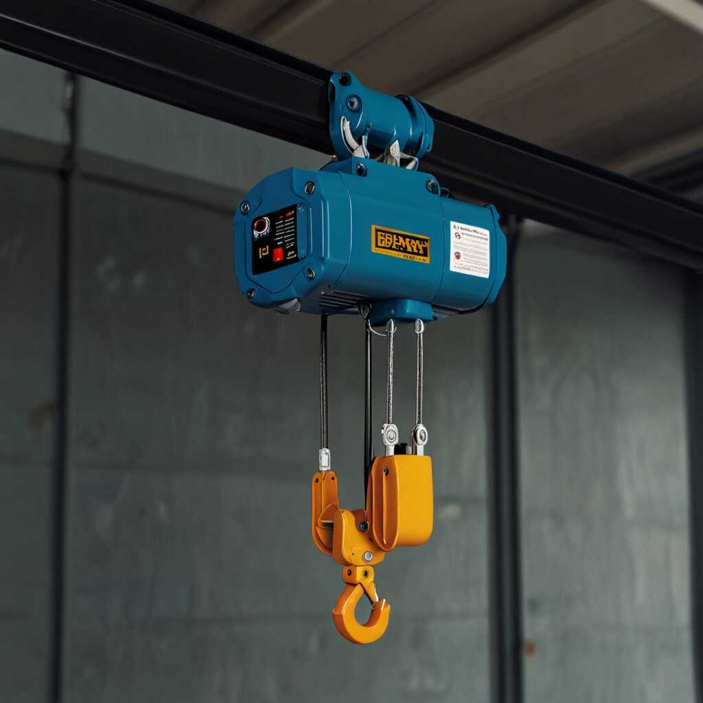 Overview of Prowinch 4000 lb Hoist PWRF4000